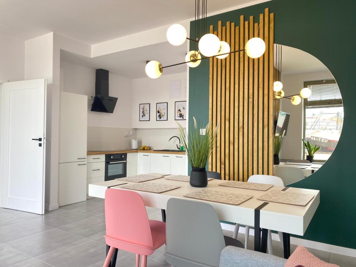 Apartamenty Baltyckie - Bulwar Portowy - Widok Na Port, Centrum, Najlepsza Lokalizacja W Ustce Ustka Luaran gambar