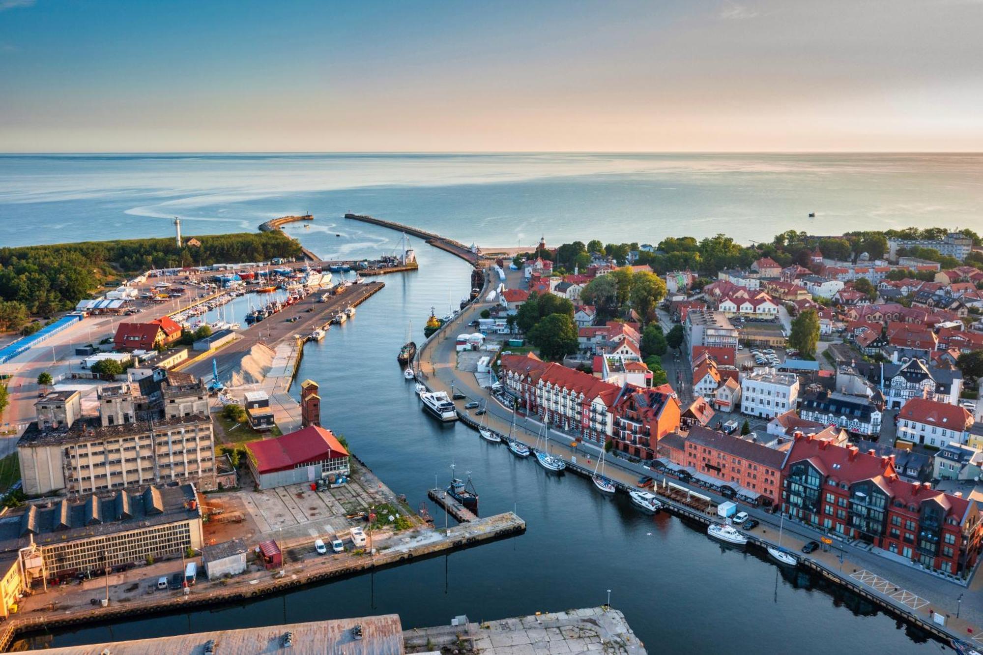 Apartamenty Baltyckie - Bulwar Portowy - Widok Na Port, Centrum, Najlepsza Lokalizacja W Ustce Ustka Luaran gambar
