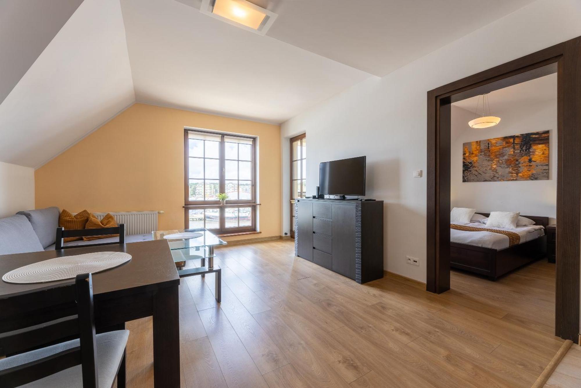 Apartamenty Baltyckie - Bulwar Portowy - Widok Na Port, Centrum, Najlepsza Lokalizacja W Ustce Ustka Luaran gambar